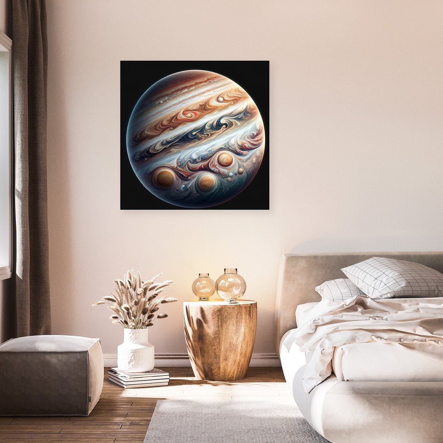 Jupiter's Swirling Majesty Canvas