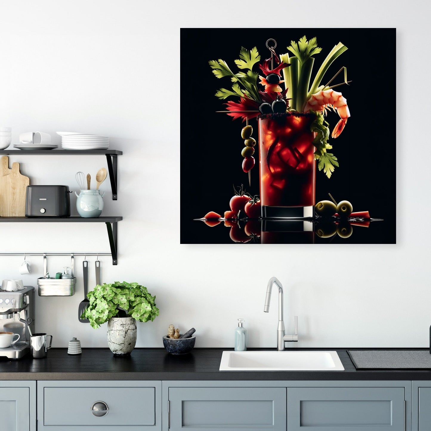 Mysterious Bloody Mary Canvas