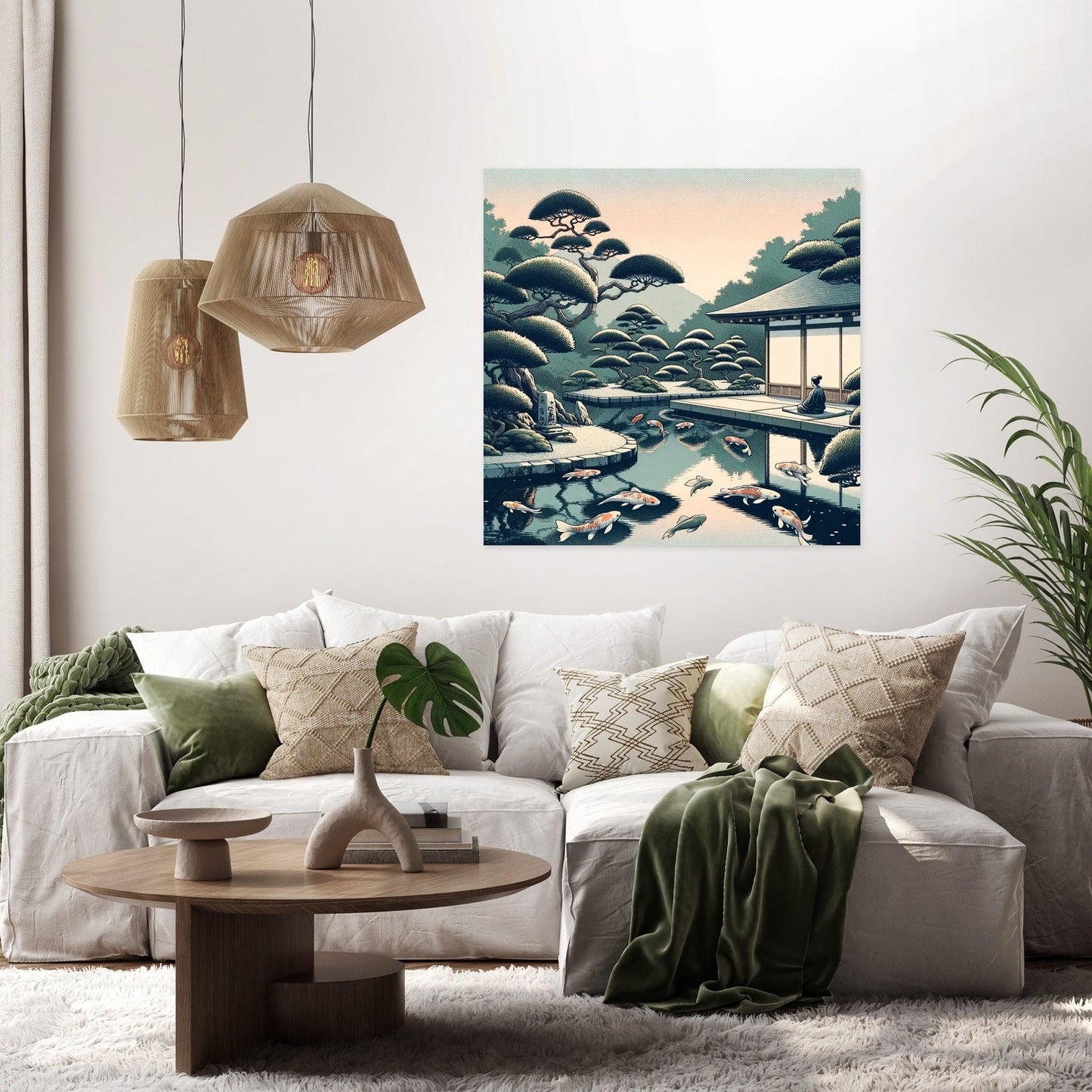 Zen Reflections Canvas
