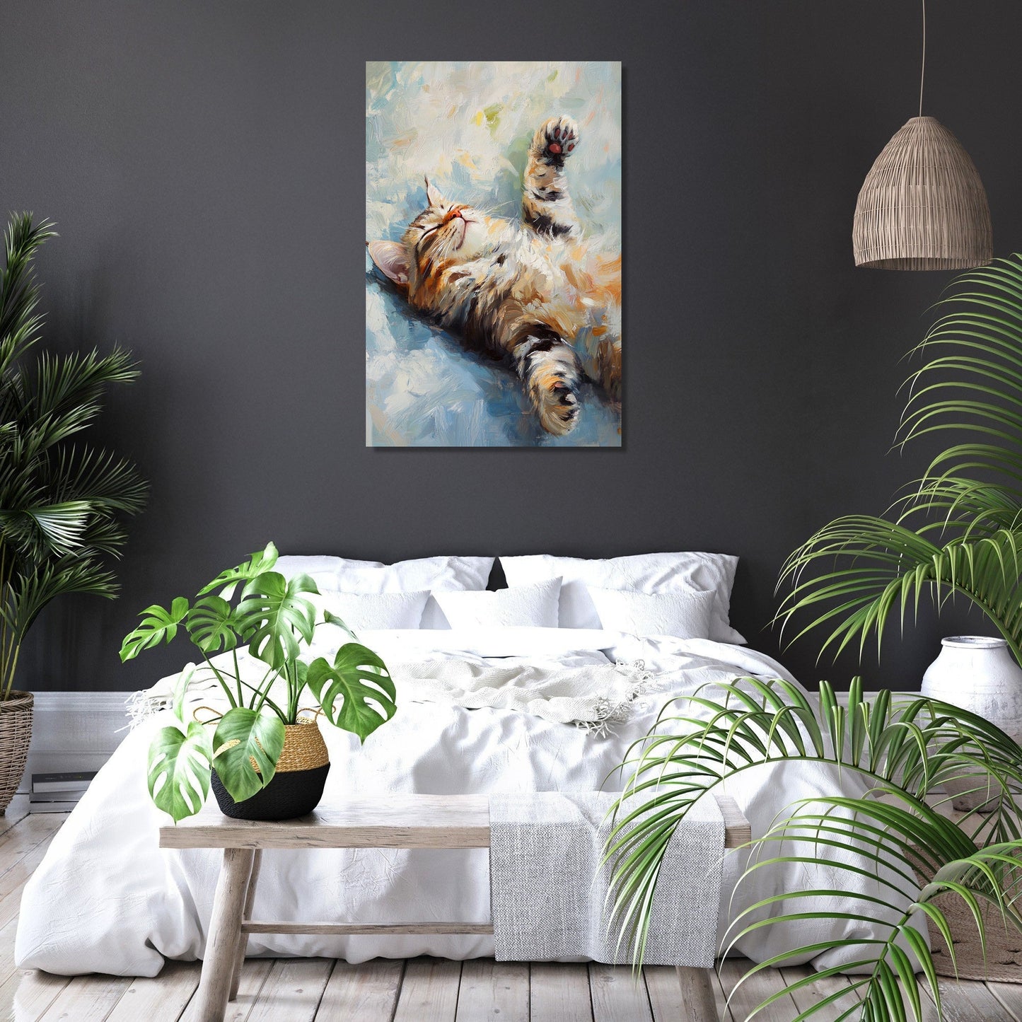 Catnap Stretch Canvas