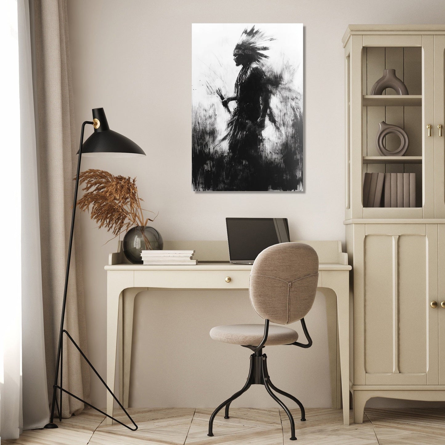 Warrior Chief's Majesty Canvas