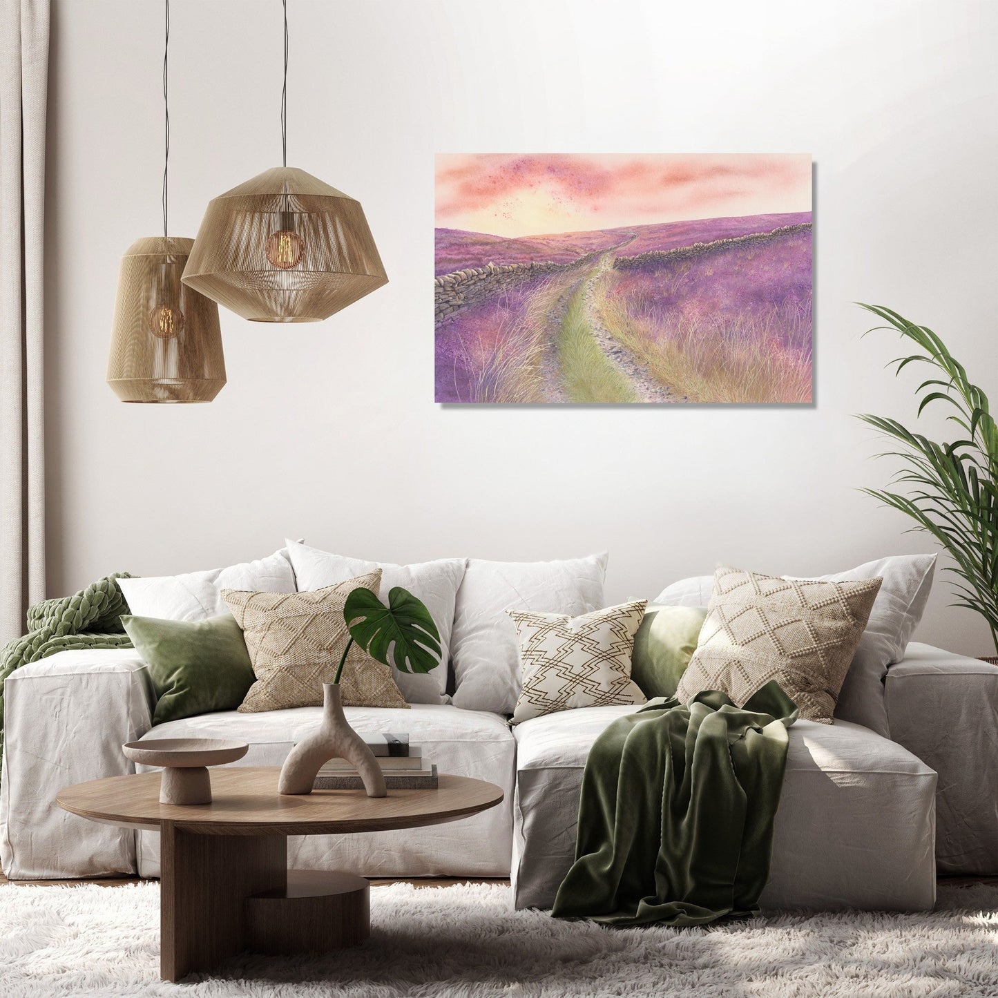 Heather Pathway Canvas
