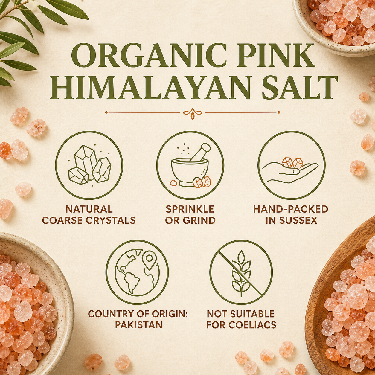 Organic Pink Himalayan Salt