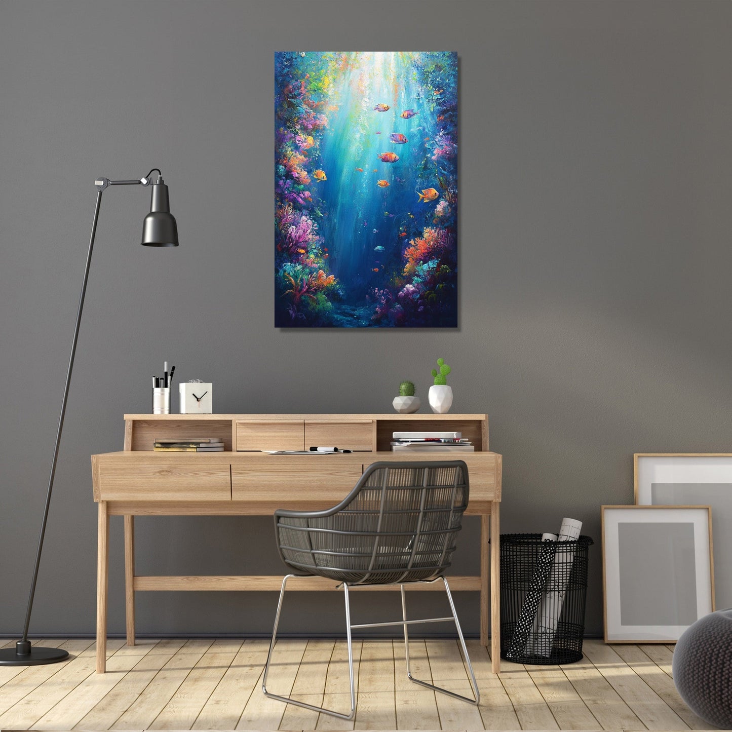 Twilight Reef Mystery Canvas