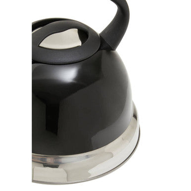 Zion Black 3000Ml Whistling Kettle