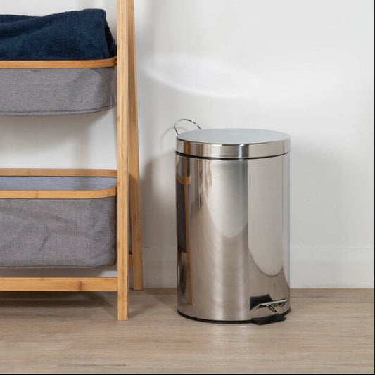 Parker Stainless Steel 12 Litre Pedal Bin
