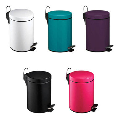 Parker Hot Pink 3 Litre Pedal Bin