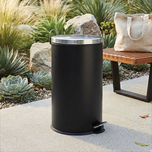 Miller Black 30 Litre Pedal Bin