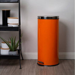 Miller Orange 30 Litre Pedal Bin