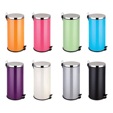 Miller 30Ltr Pale Green Pedal Bin