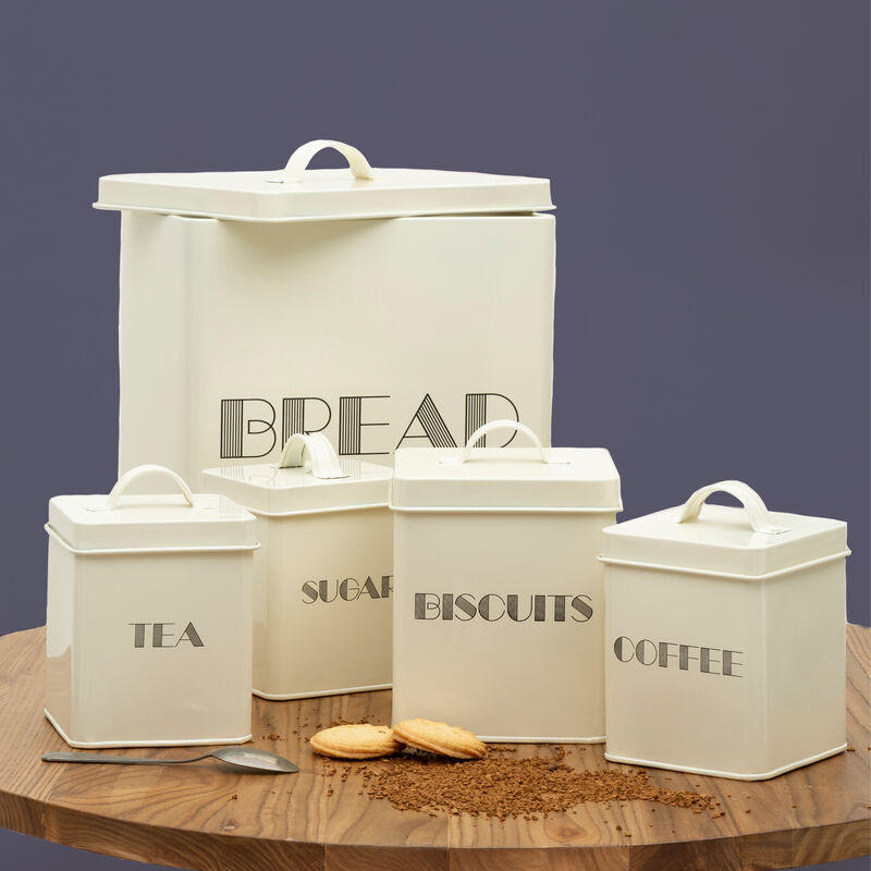 5 Piece Cream Kitchen Storage Set | Easton