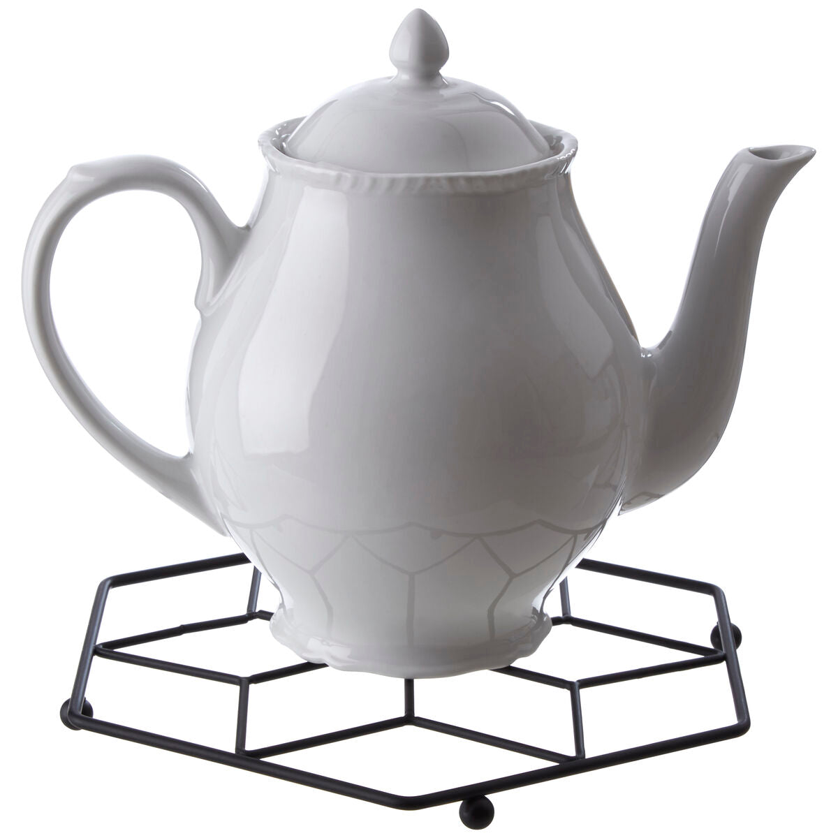 Vertex Contour Matt Black Trivet