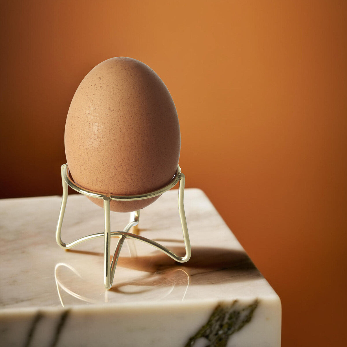 Single Gold Finish Egg Holder | Hygge