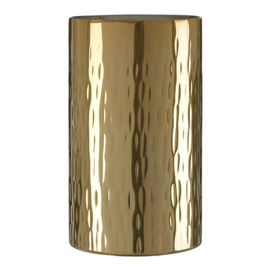 Mixology Hammered Gold Finish Wine Cooler