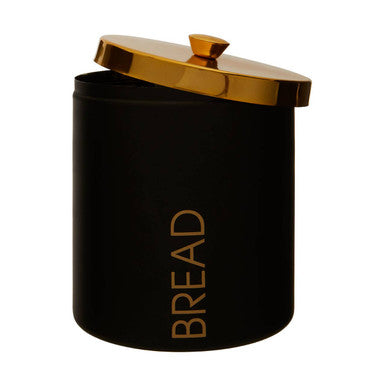 Black Enamel Finish Bread Bin | Liberty