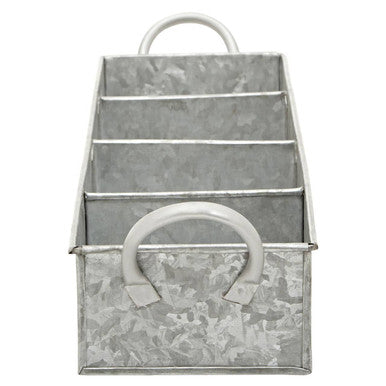 Drummond 4 Compartment Galvanised Steel Rectangular Tray