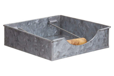 Drummond Galvanised Steel Tissue Tray