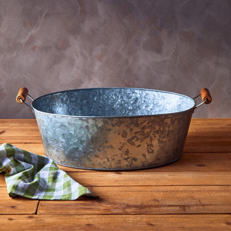 Drummond Galvanised Steel Drinks Tub