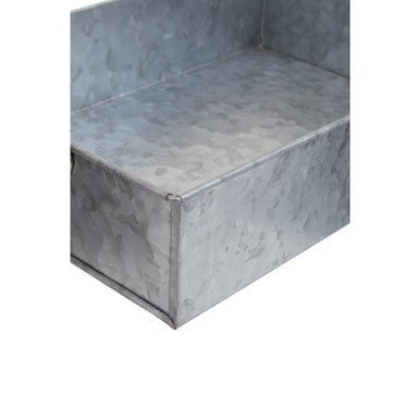 Galvanised Steel Rectangular Tray | Drummond