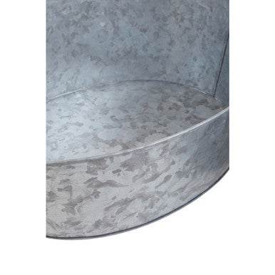 Drummond Large Boat Shape Galvanised Steel Tray