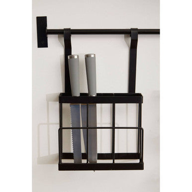 Sorello Matt Black Knife Storage Rack
