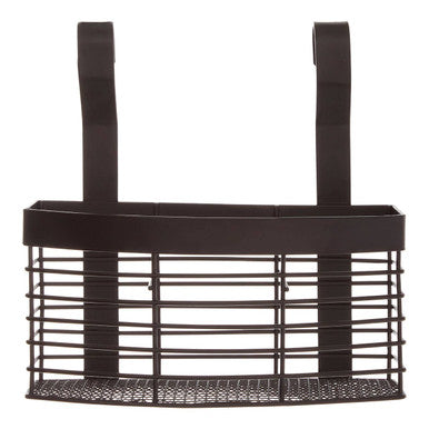 Sorello Matt Black Hanging Storage Basket