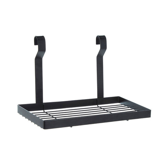 Sorello Matt Black Hanging Shelf Storage Rack