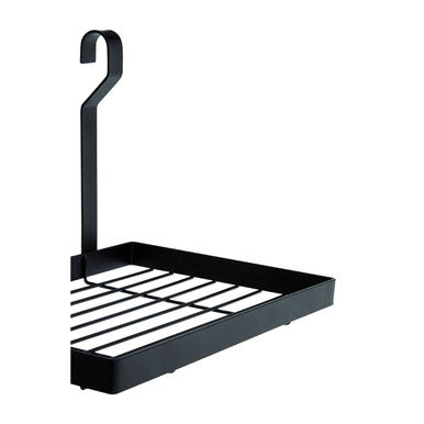 Sorello Matt Black Single Shelf Storage Rack