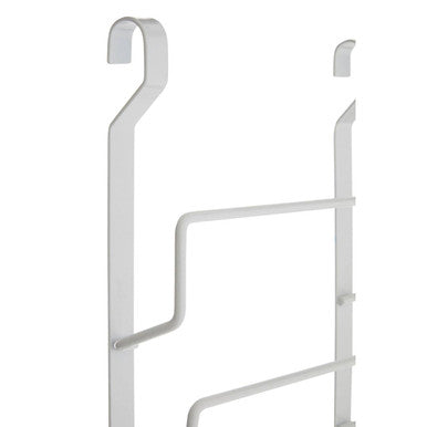 White Iron Hanging Pan Lid Rack | Sorello
