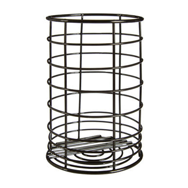 Vertex Black Nickel Finish Utensil Holder