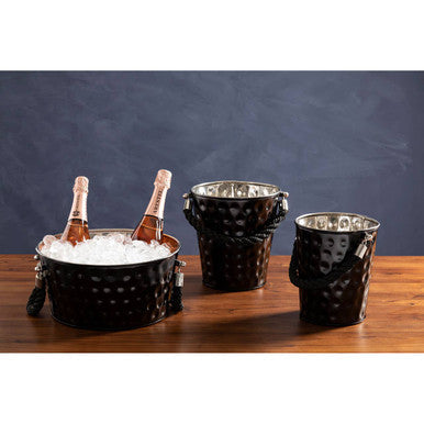 Medium Black Party Bucket | Miressa