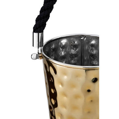 Miressa Medium Gold Finish Party Bucket