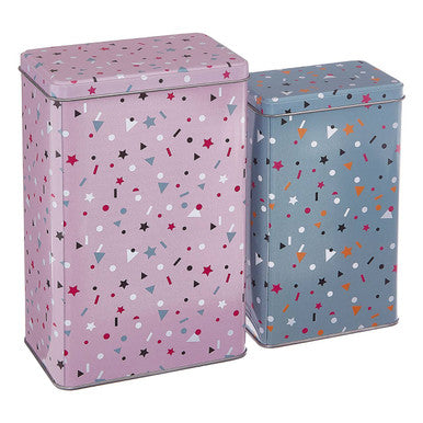 Paice Set Of 2 Stellar Storage Canisters