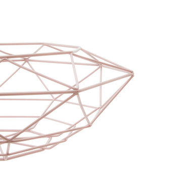 Vertex Pink Finish Fruit Basket