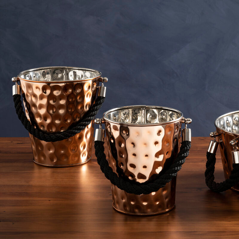 Miressa Medium Copper Finish Party Bucket