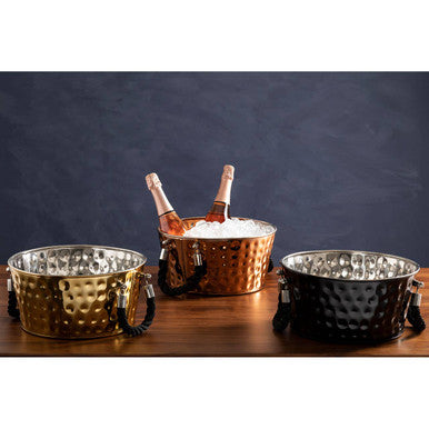 Large Copper Finish Party Bucket | Miressa