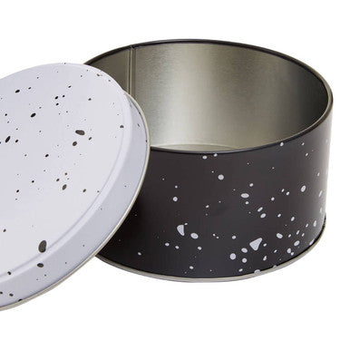 Set of Three Black and White Storage Tins | Paice