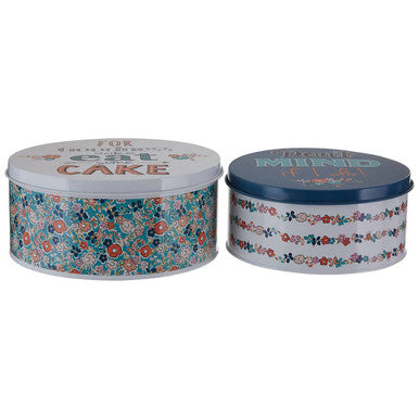 Paice Pretty Things Set Of 2 Round Cake Tins
