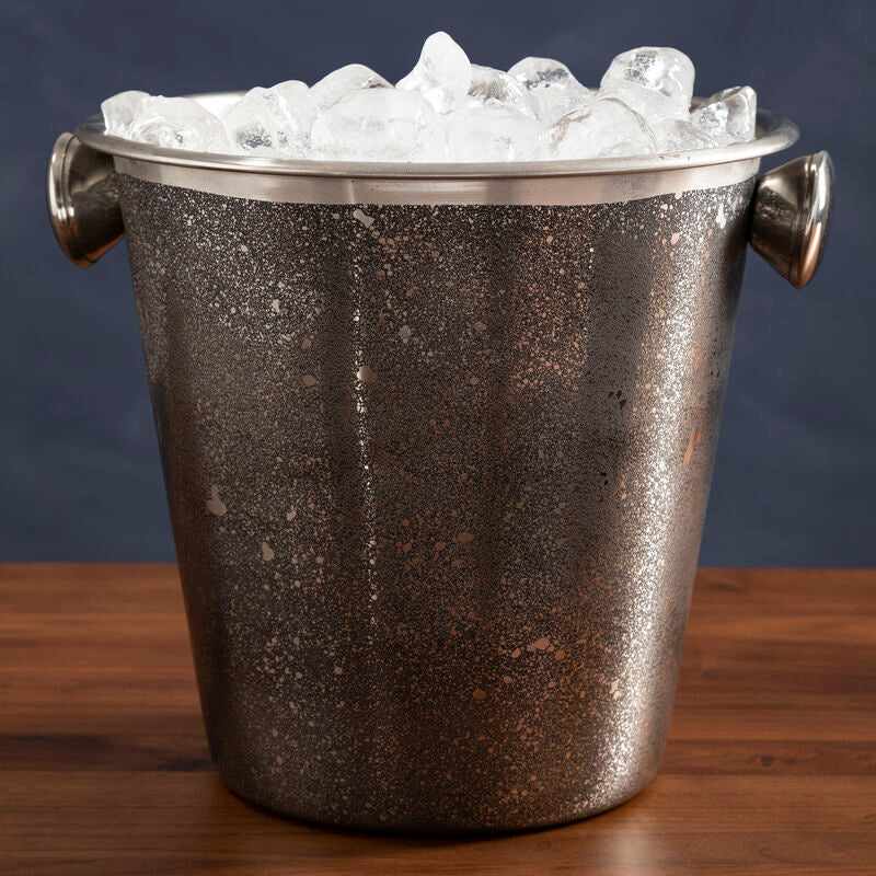 Wine Bucket with Handles | Speckled Barware