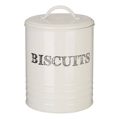 Sketch Cream Biscuit Canister