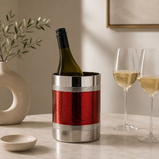 Hammered Red Band Bottle Cooler | Mixology