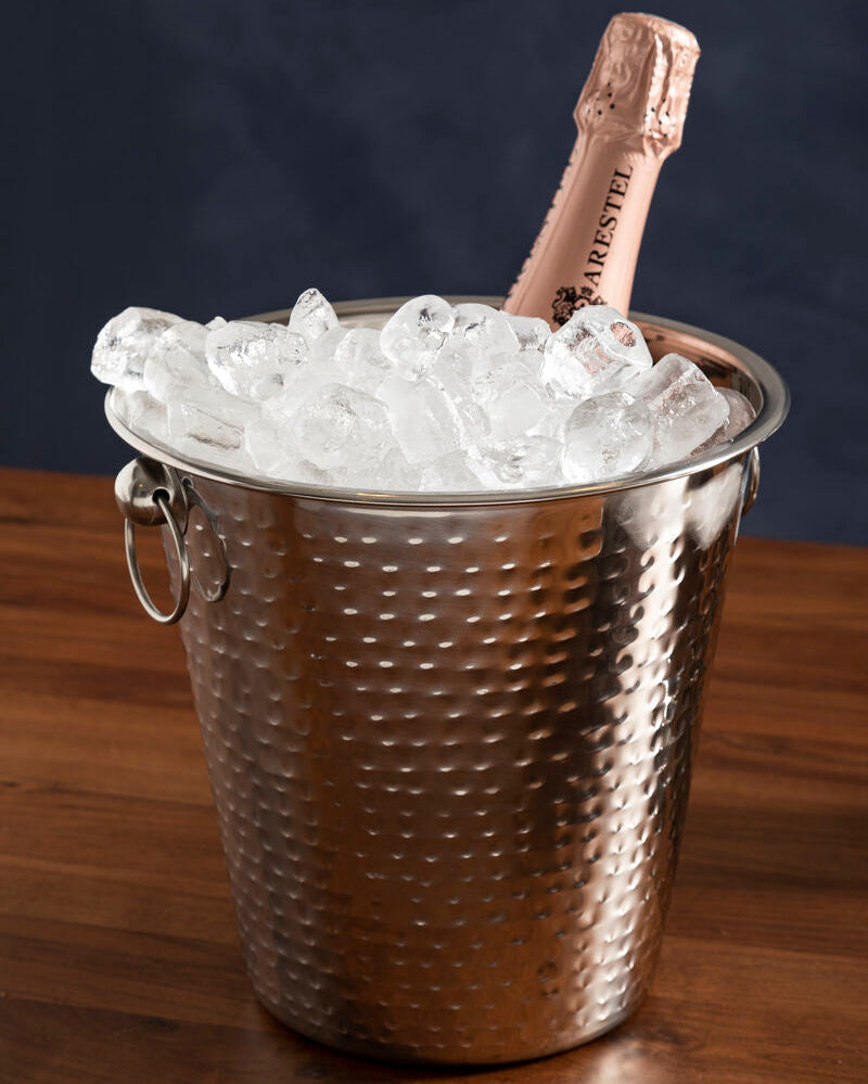 Hammered Effect Champagne Bucket | Mixology