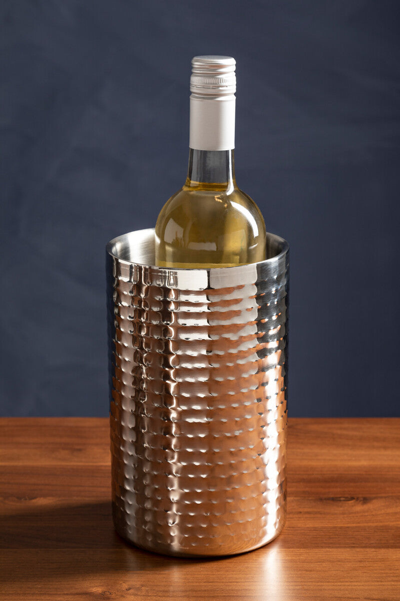 Hammered Effect Champagne Cooler