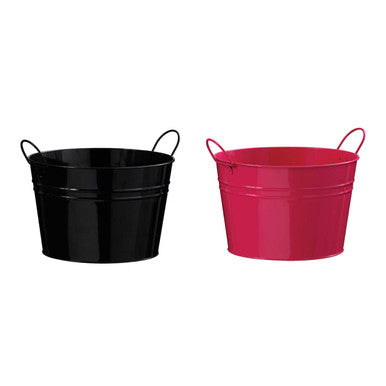 Pink Zinc Bucket