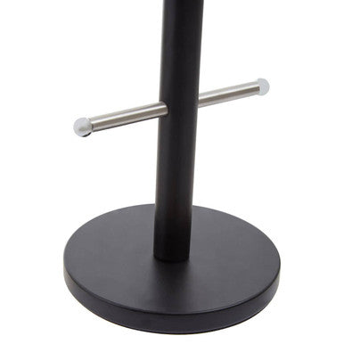 Hirano Matt Black Metal 6 Cup Mug Tree