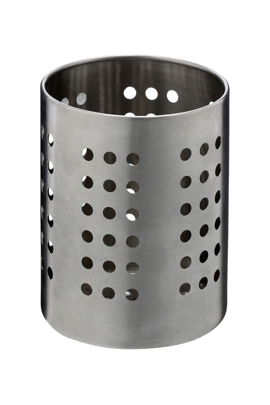 Soren Brushed Stainless Steel Cutlery Caddy