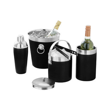 Mixology Black Enamel Champagne Bucket