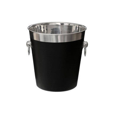 Mixology Black Enamel Champagne Bucket