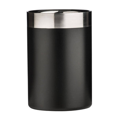 Mixology Bottle Cooler | Black Enamel