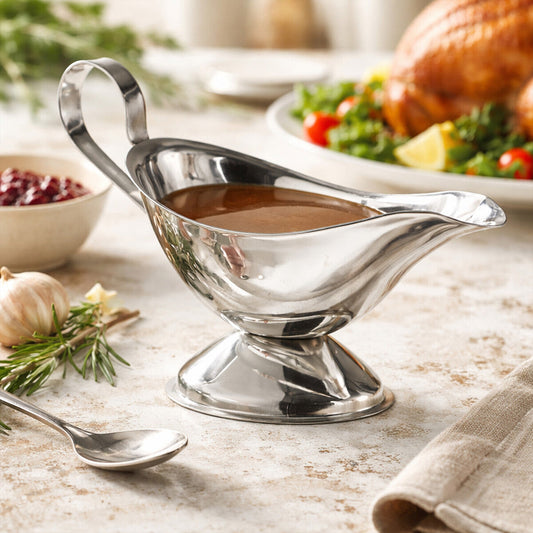 Sutton Stainless Steel Gravy Boat